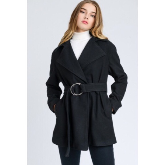 🆕🎉HP🎉5⭐️Gorgeous Belted Trench Coat - Picture 4 of 7